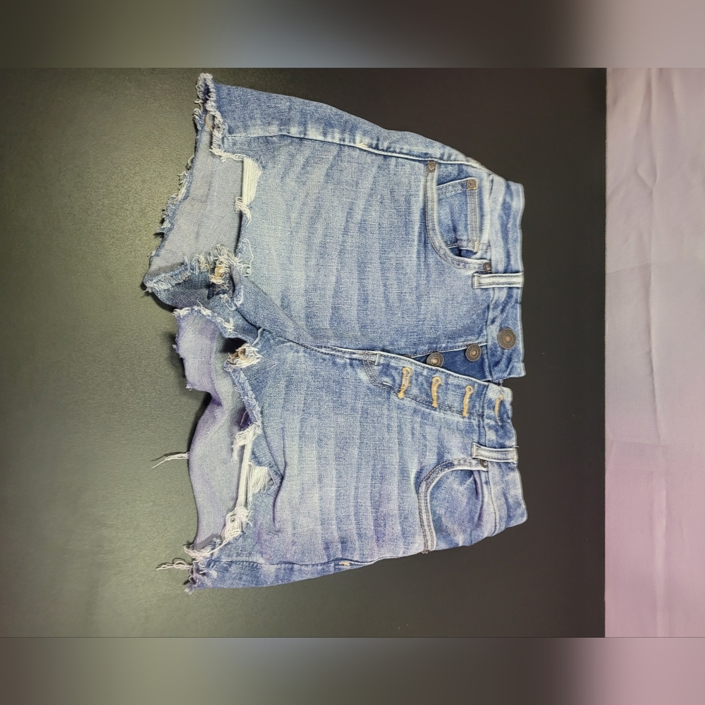 American Eagle Outfitters Light Blue Jean Shorts
